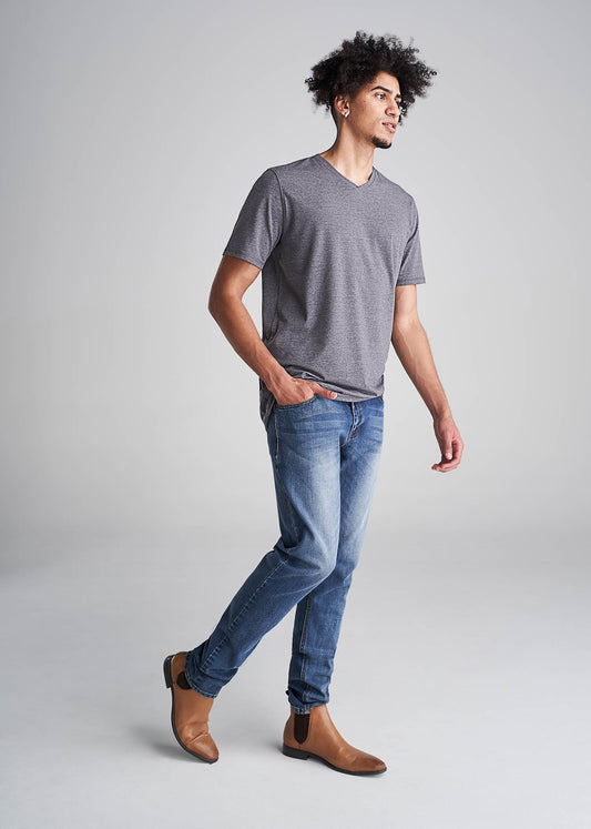 American_Tall_Men_Essentials_Regular_Fit_Vneck_Tee_CharcoalMix-Full