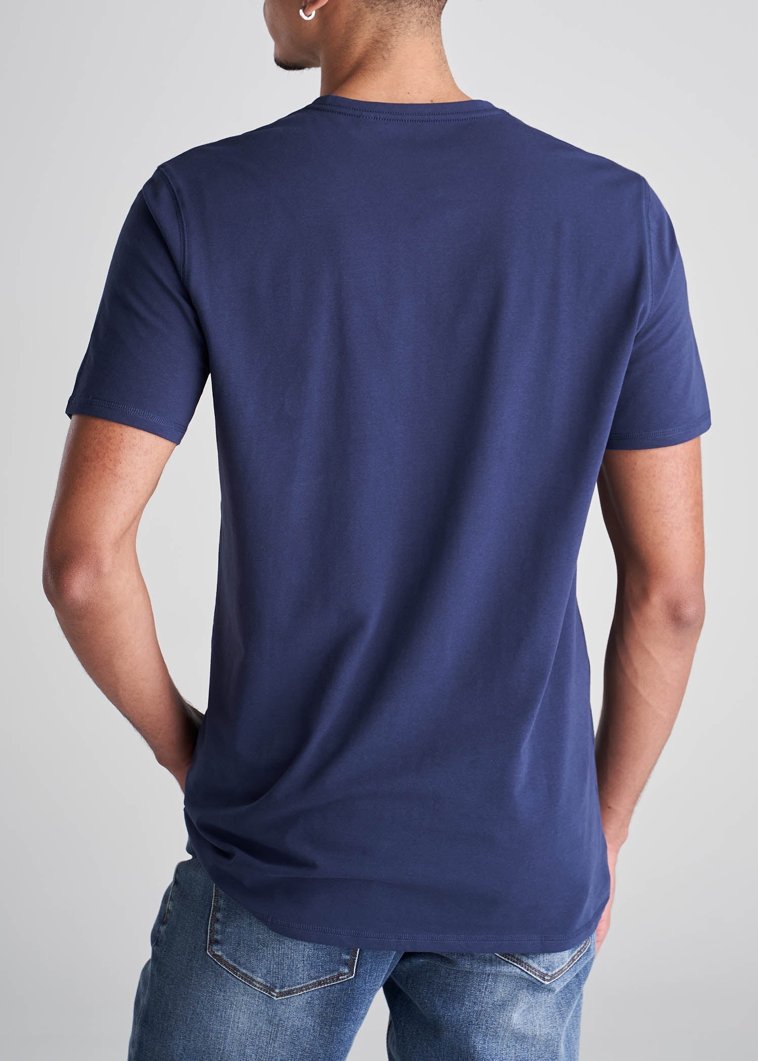 American_Tall_Men_Essentials_Regular_Fit_Vneck_Tee_Navy-Back