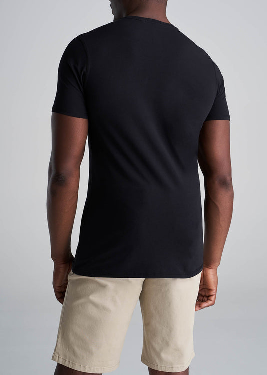 American_Tall_Men_Essentials_Slim_Fit_Crewneck_Tee_Black-Back