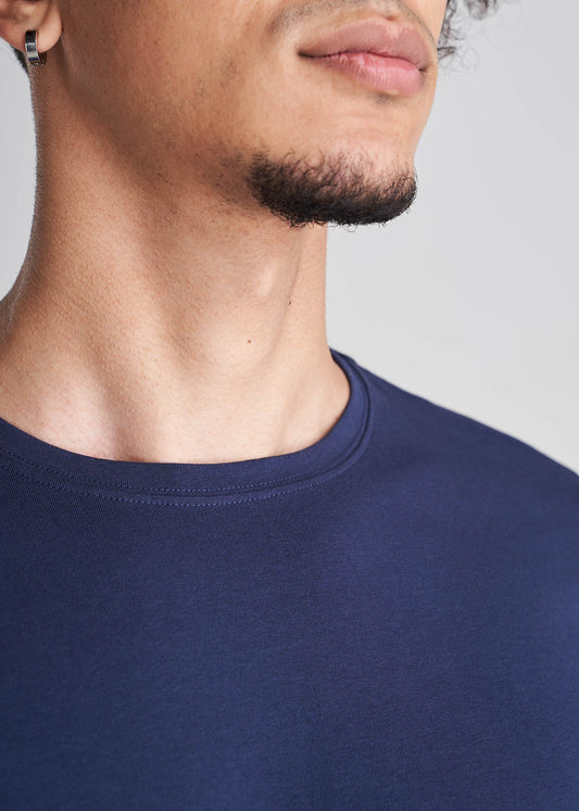 American_Tall_Men_Essentials_Slim_Fit_Crewneck_Tee_Navy-Detail