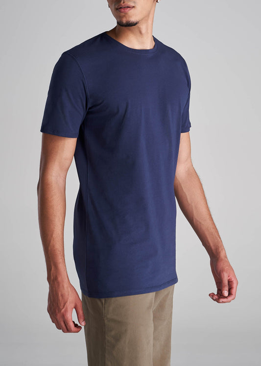American_Tall_Men_Essentials_Slim_Fit_Crewneck_Tee_Navy-Side