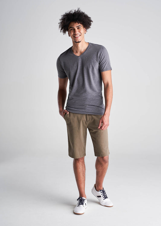 American_Tall_Men_Essentials_Slim_Fit_Vneck_Tee_CharcoalMix-Full