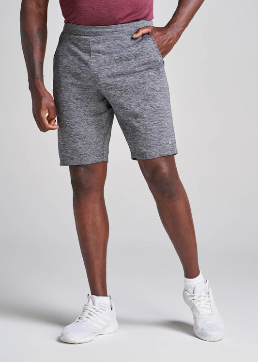American_Tall_Men_Performance_Tall_Engineered_Athletic_Shorts_GreyMix-Front
