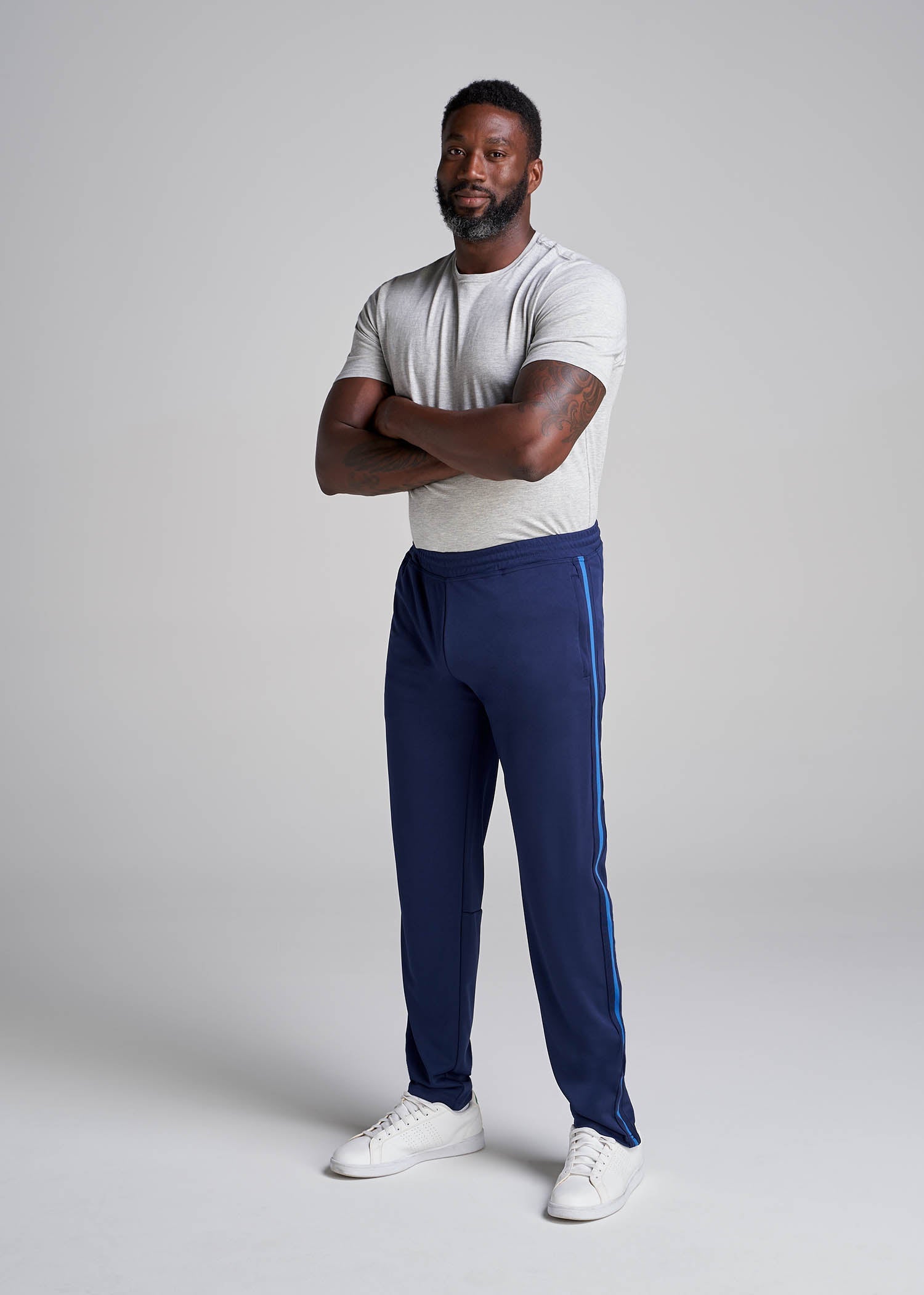 American_Tall_Men_Tall_Athletic_Stripe_Pant_DeepBlue_CobaltStripe-Full