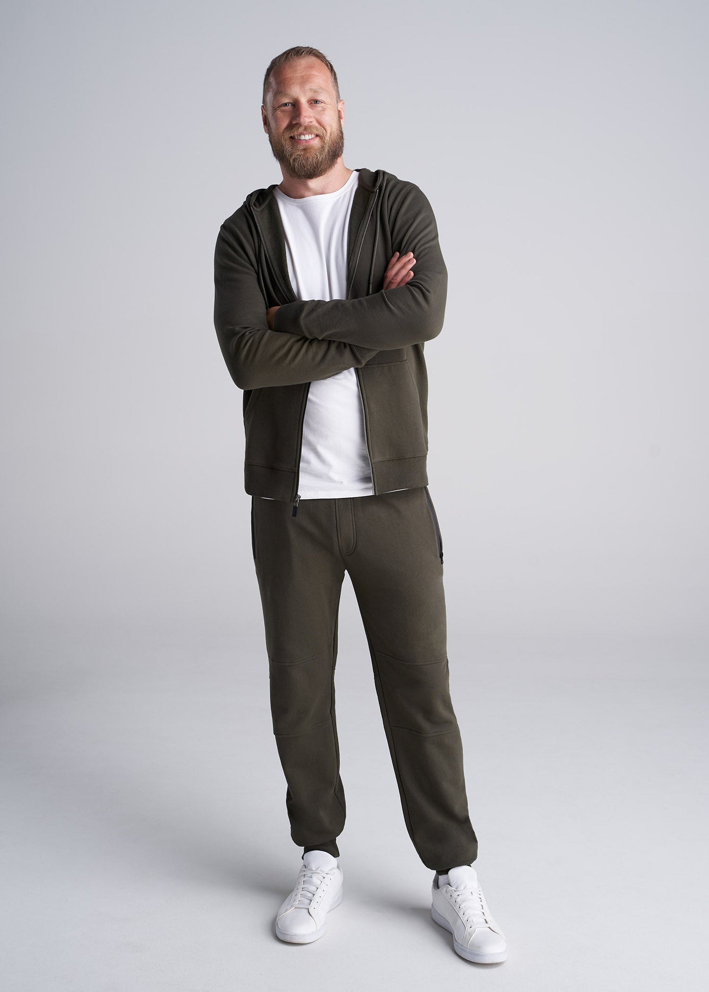 American_Tall_Men_Tall_French_Terry_Zip_Hoodie_CamoGreen-full
