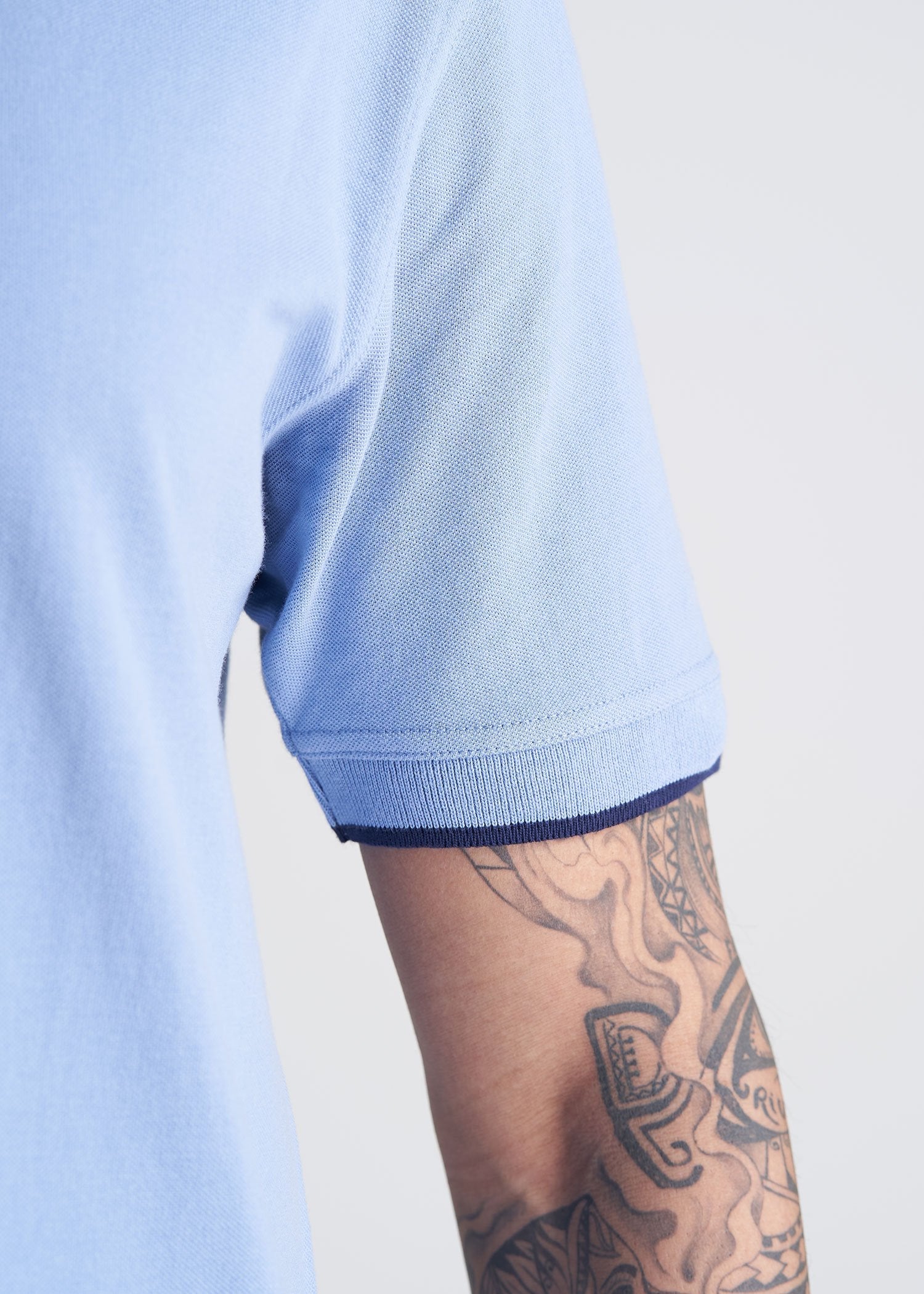 American_Tall_Mens_Basic_Polo_Tipping_SkyBlue_Navy-sleeve