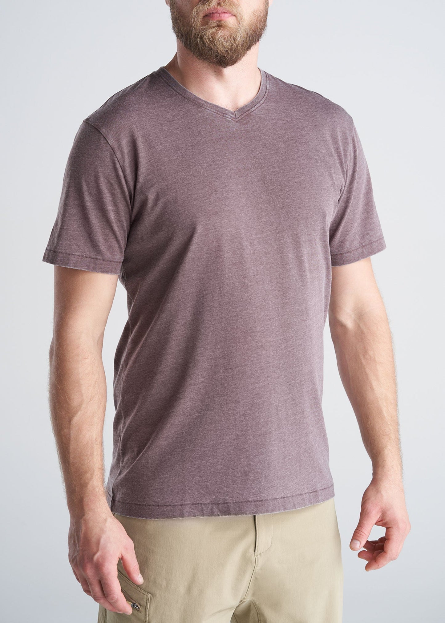 American_Tall_Mens_Burnout_tee_Burnt_Garnet-front