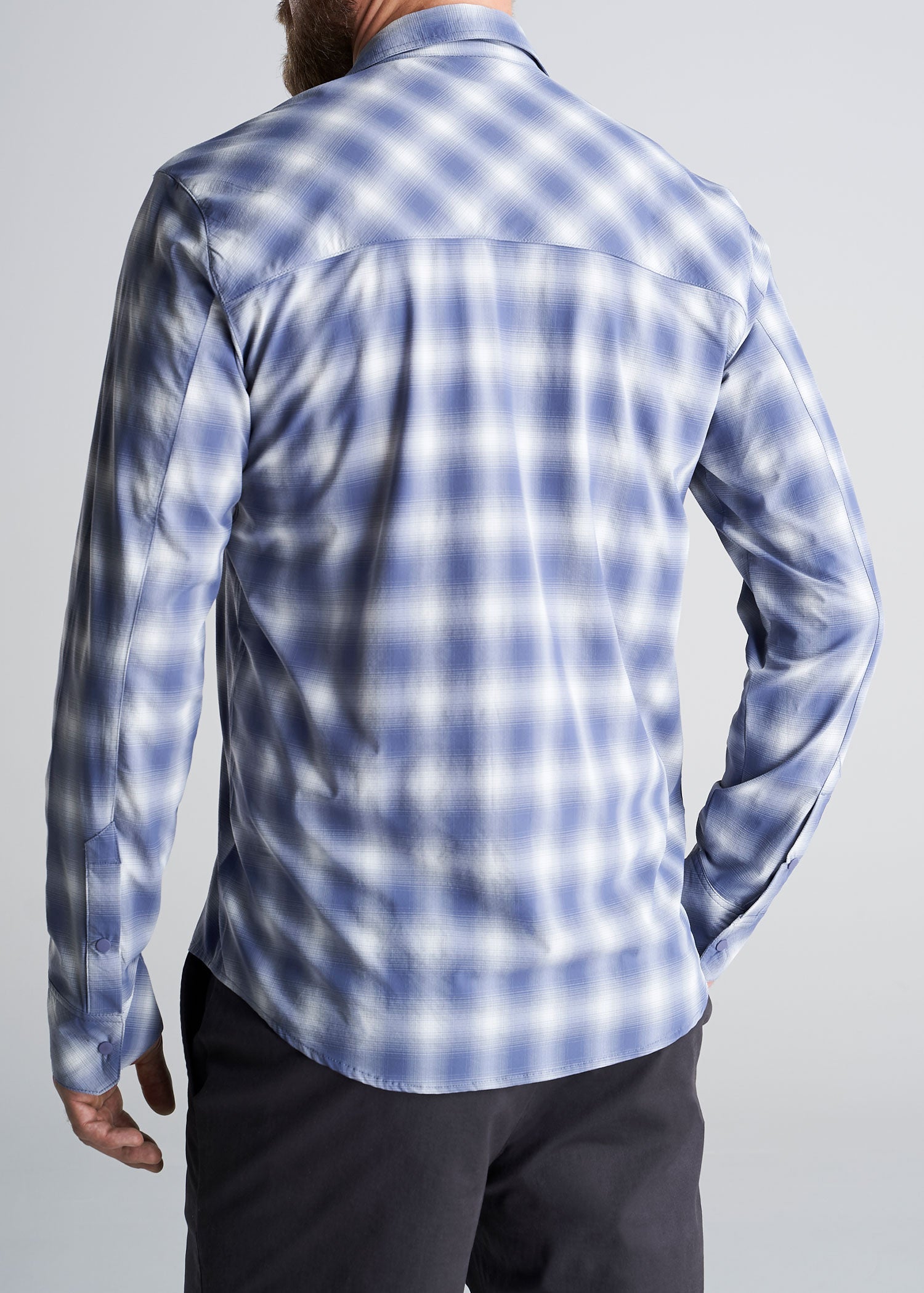 American_Tall_Mens_Hiking_Longsleeve_Button_Up_OpenSky-back