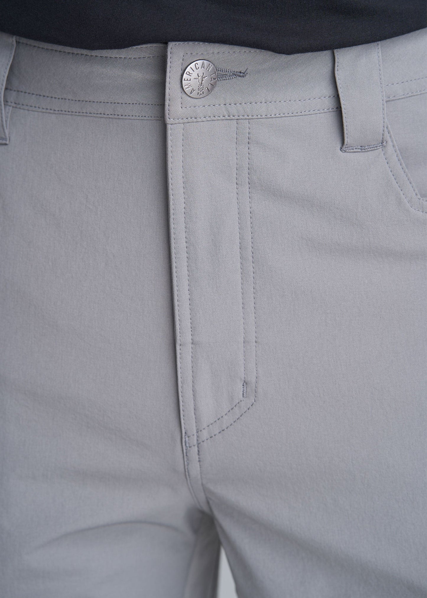 American_Tall_Mens_Hiking_Shorts_MediumGrey-frontdetail