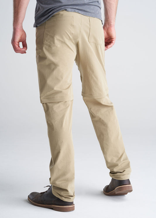 American_Tall_Mens_Hiking_Zip-off_Pants_TanSolid-back