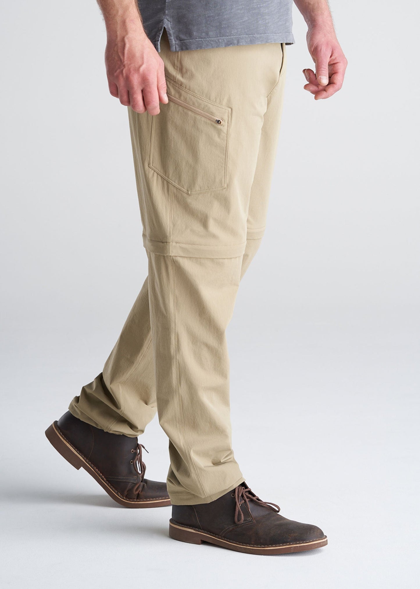 American_Tall_Mens_Hiking_Zip-off_Pants_TanSolid-side