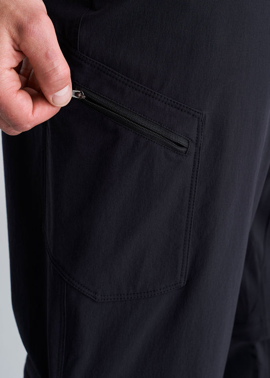 American_Tall_Mens_Hiking_Zipoff_Pant_Black-pocket
