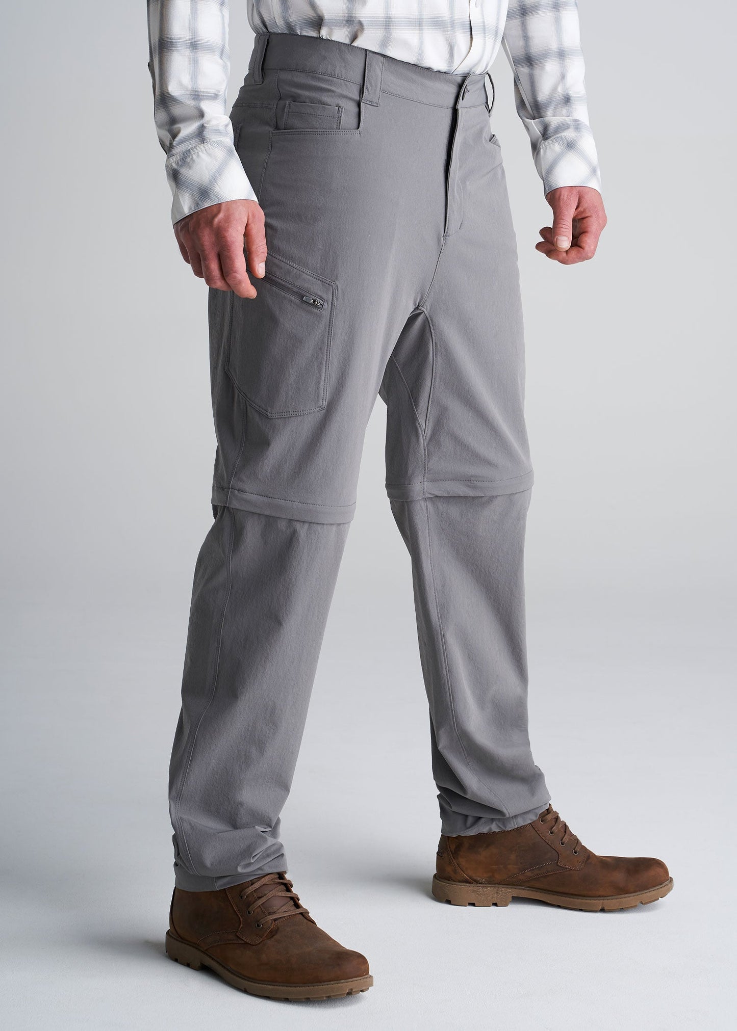 American_Tall_Mens_Hiking_Zipoff_Pant_MediumGrey-side