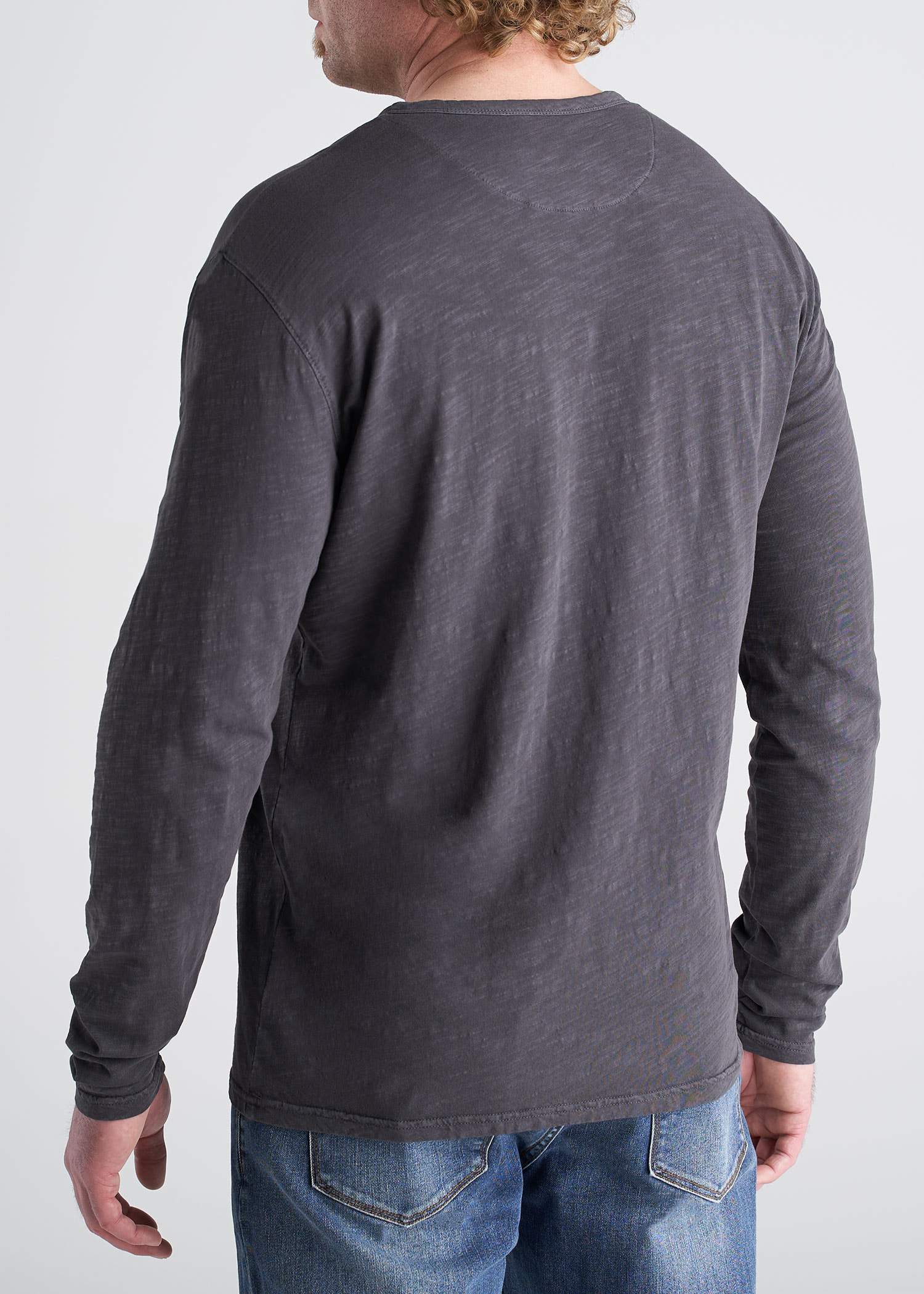 American_Tall_Mens_LS_Slub_Pocket_Henley-charcoal-back