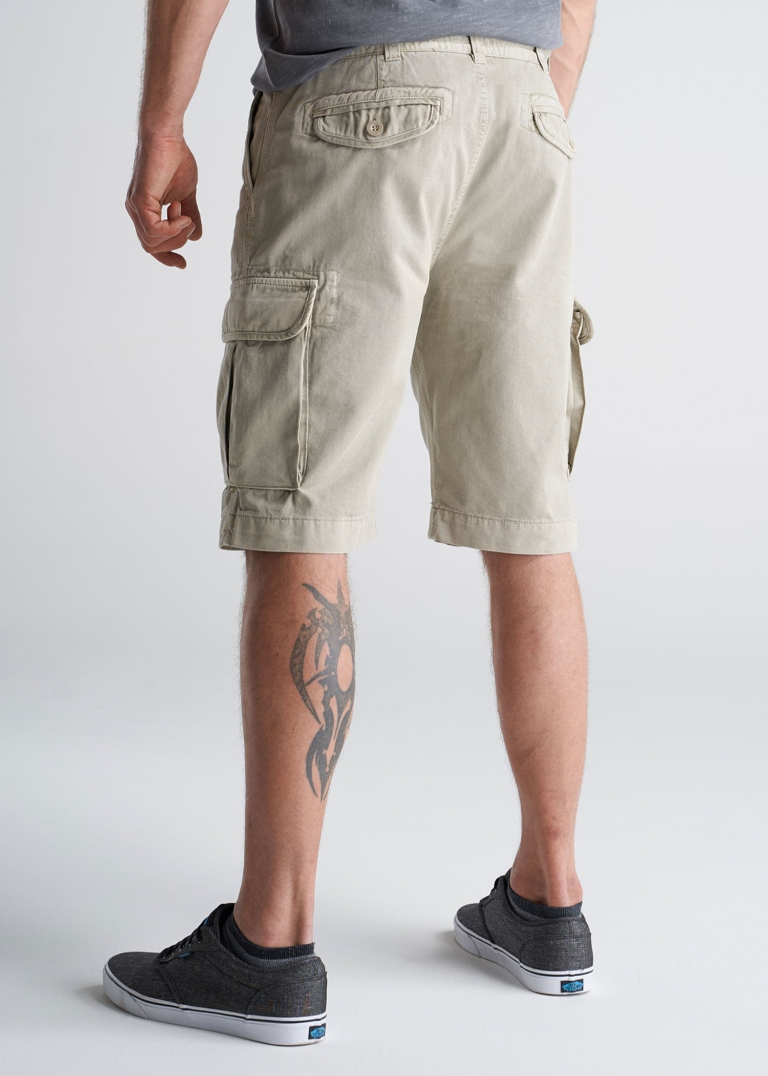 American_Tall_Mens_LongJohn_Cargo_Pocket_Shorts_VintageBuck-back
