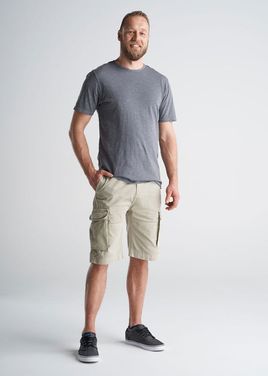 American_Tall_Mens_LongJohn_Cargo_Pocket_Shorts_VintageBuck-lifestyle