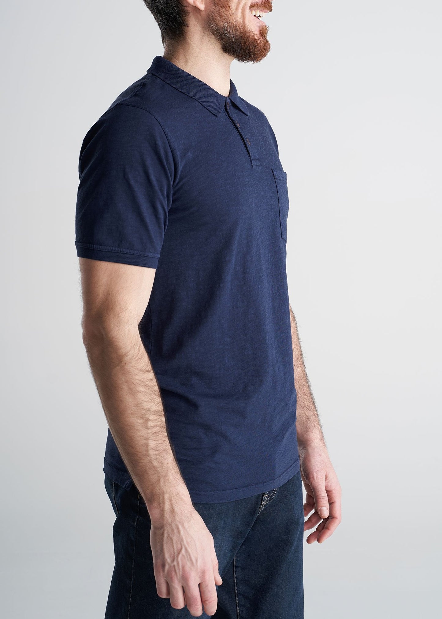 American_Tall_Mens_LongJohn_Slub_Polo_Vintage_MidnightNavy-side