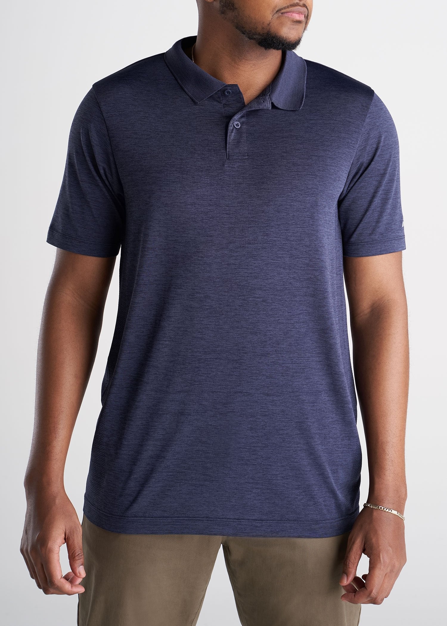 American_Tall_Mens_Performance_Golf_Polo_Inset_Sleeve_Bluemix-frontlong