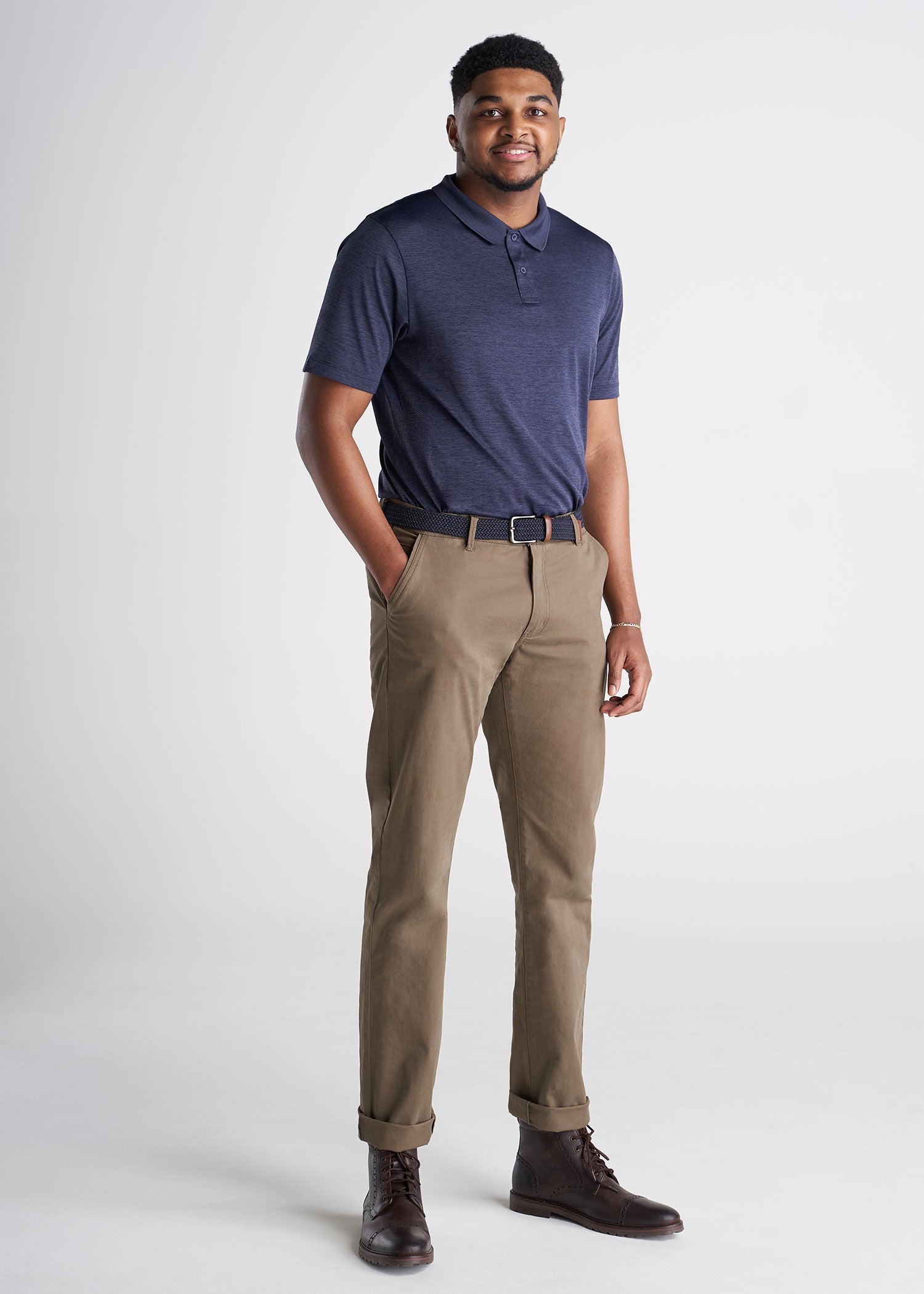 American_Tall_Mens_Performance_Golf_Polo_Inset_Sleeve_Bluemix-lifestyle