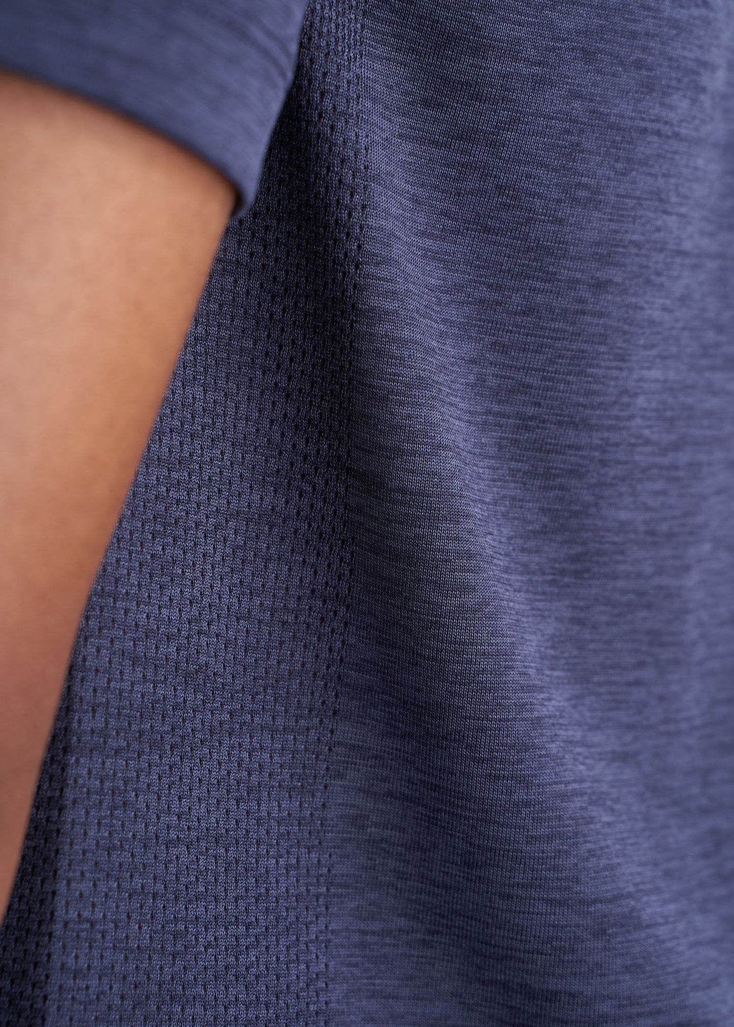 American_Tall_Mens_Performance_Golf_Polo_Inset_Sleeve_Bluemix_fabric