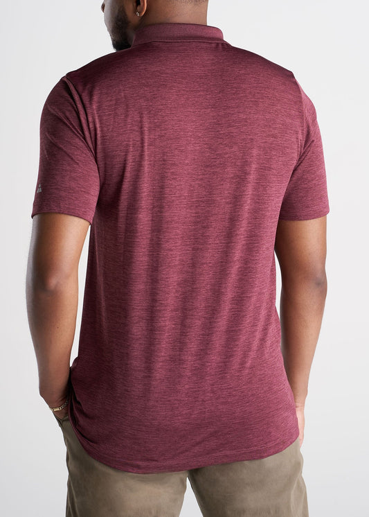 American_Tall_Mens_Performance_Golf_Polo_Inset_Sleeve_Rustmix-back