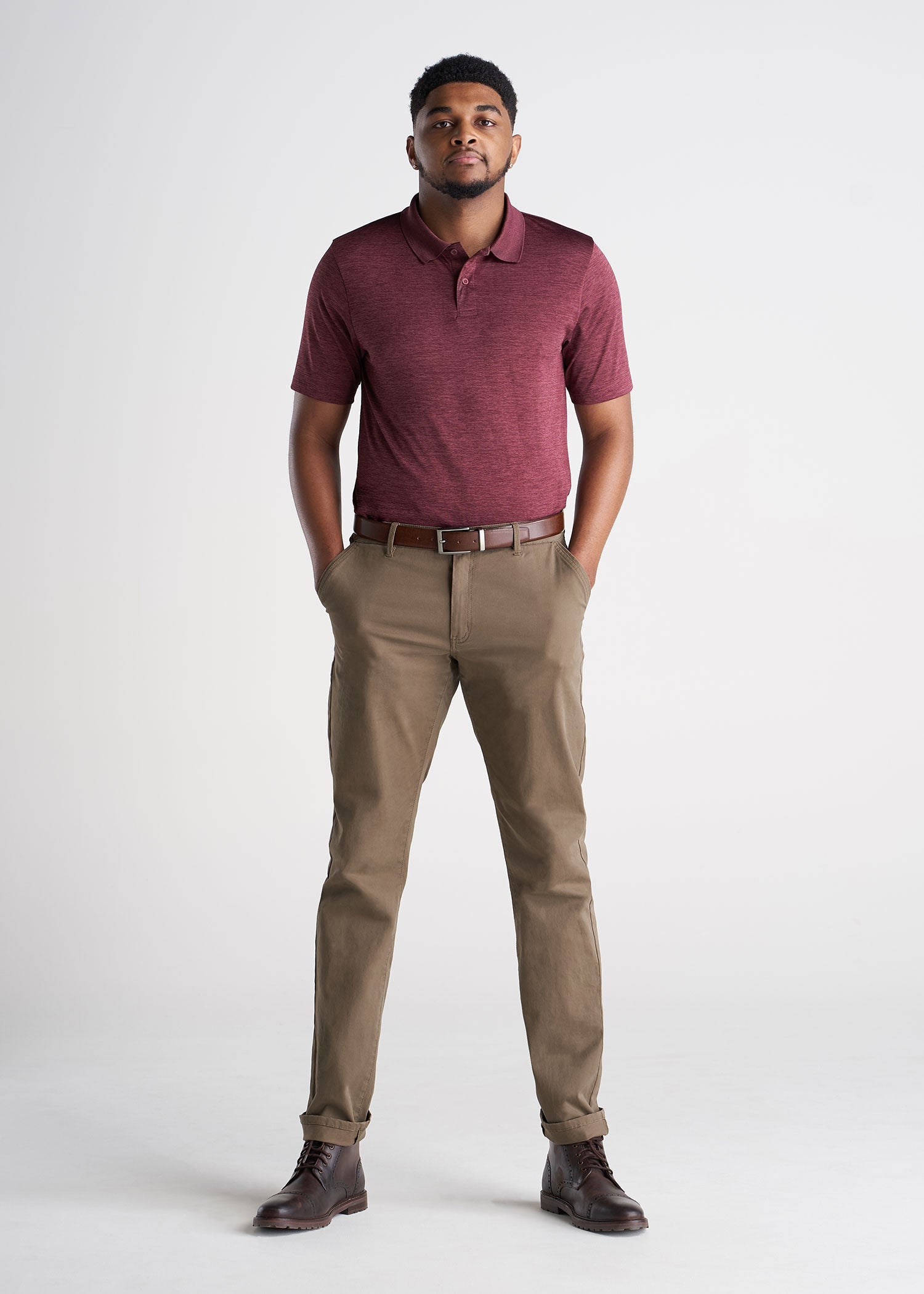 American_Tall_Mens_Performance_Golf_Polo_Inset_Sleeve_Rustmix-lifestyle