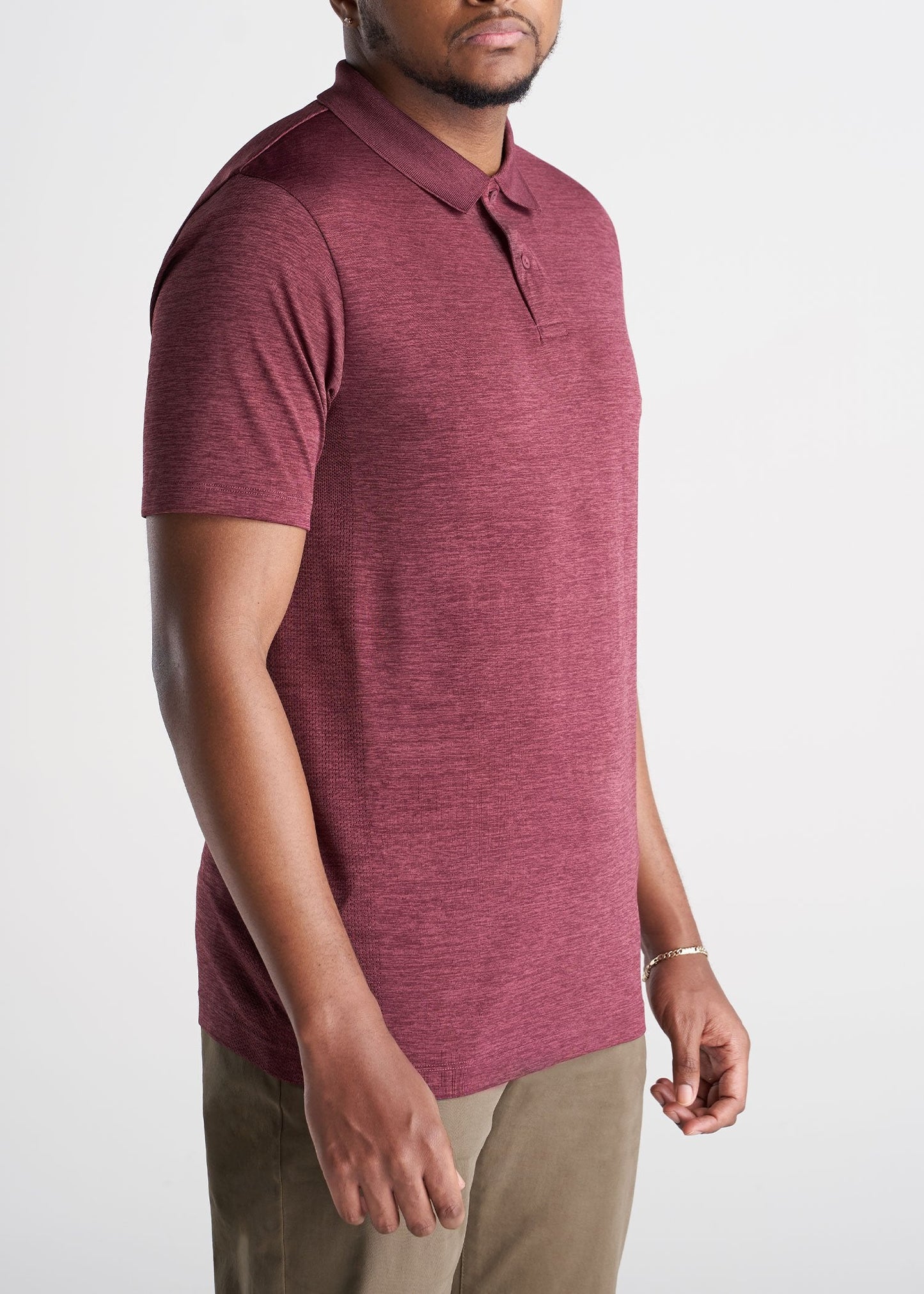 American_Tall_Mens_Performance_Golf_Polo_Inset_Sleeve_Rustmix-side