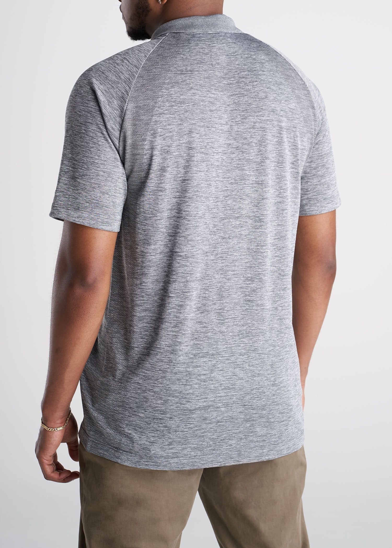 American_Tall_Mens_Performance_Golf_Polo_Raglan_Sleeve_Greymix-back