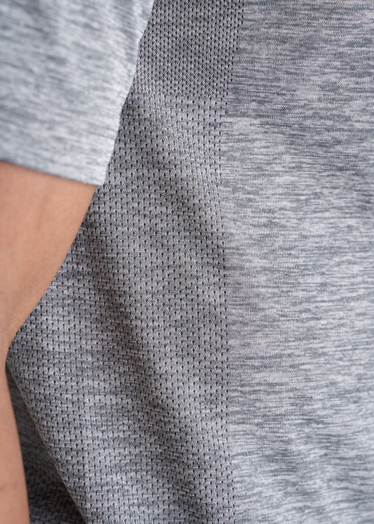 American_Tall_Mens_Performance_Golf_Polo_Raglan_Sleeve_Greymix-fabric