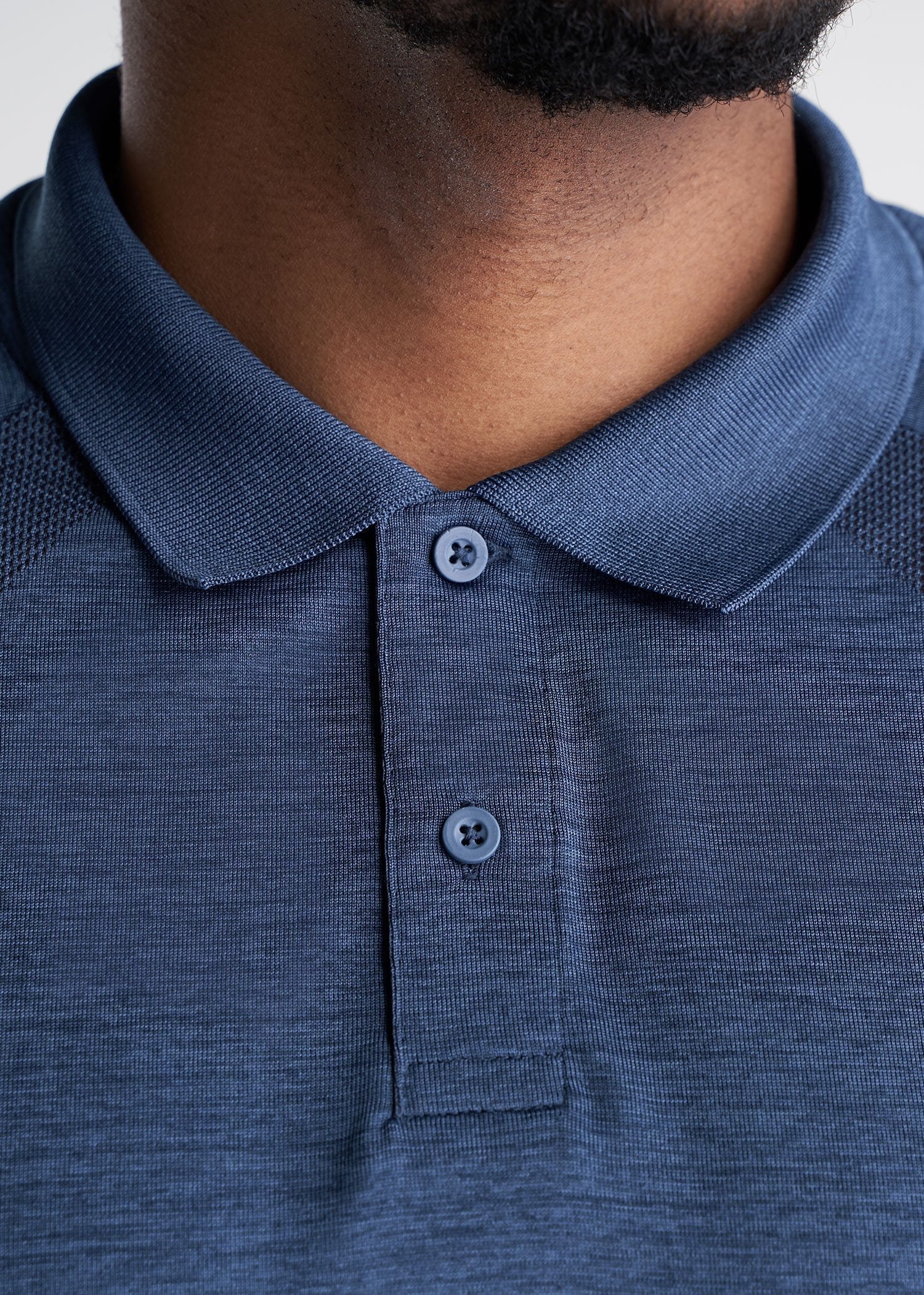 American_Tall_Mens_Performance_Golf_Polo_Raglan_Sleeve_Navymix-button