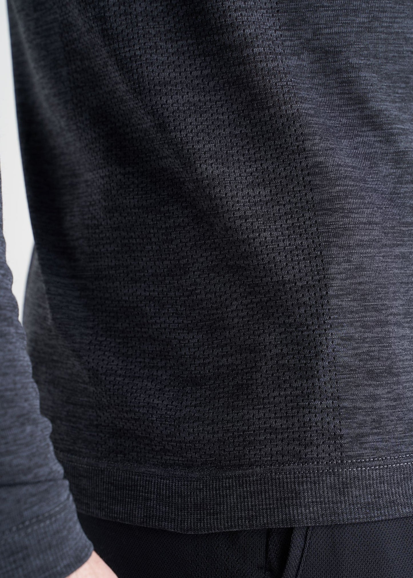 American_Tall_Mens_Performance_LongSleeve_Raglan_CharcoalMix-fabric