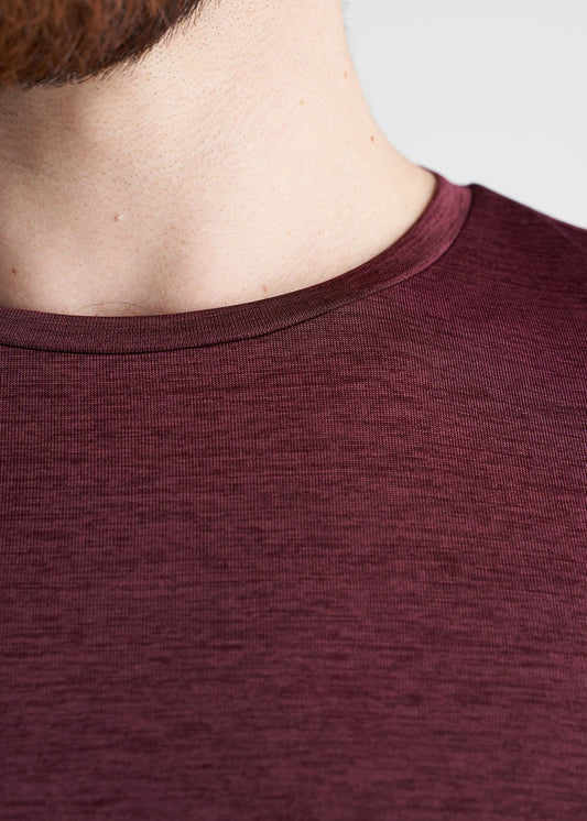 American_Tall_Mens_Performance_Tee_RustMix-neck