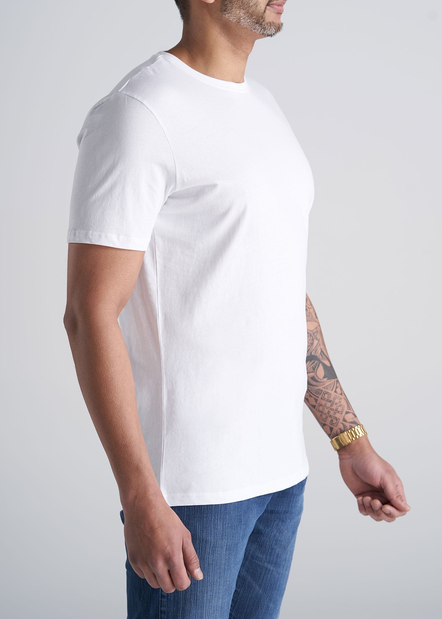 American_Tall_Mens_SS_Everyday_Cotton_Crewneck_white-side