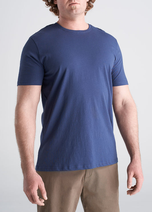 American_Tall_Mens_SS_Everyday_Crewneck_Tee_Navy-Front