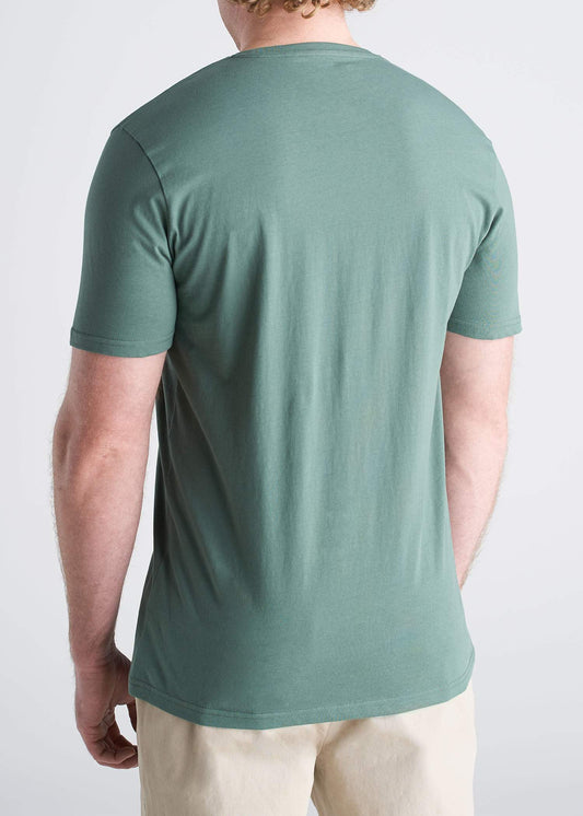 American_Tall_Mens_SS_Everyday_Crewneck_Tee_forest_Green-back