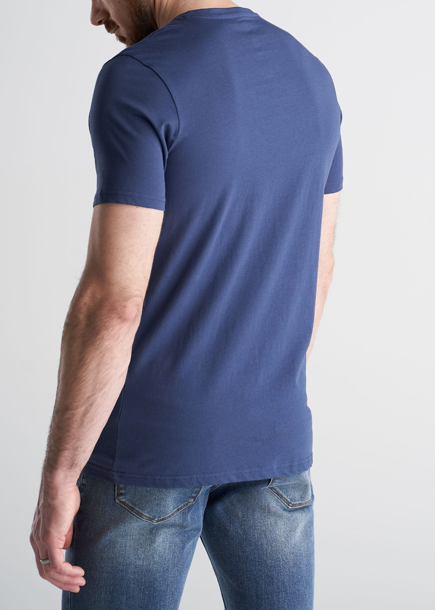 American_Tall_Mens_SS_Everyday_Vneck_Navy-back