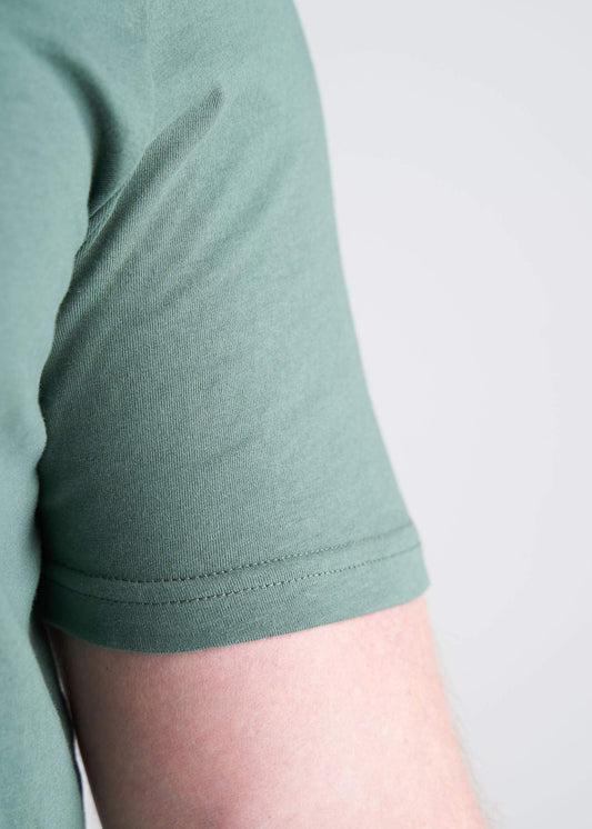 The Everyday: REGULAR-FIT V-Neck Tall Men's Tee Shirts | Forest Green