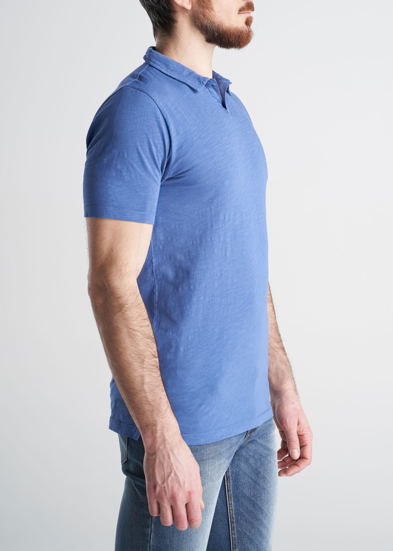 American_Tall_Mens_Slub_Polo_AirforceBlue-side