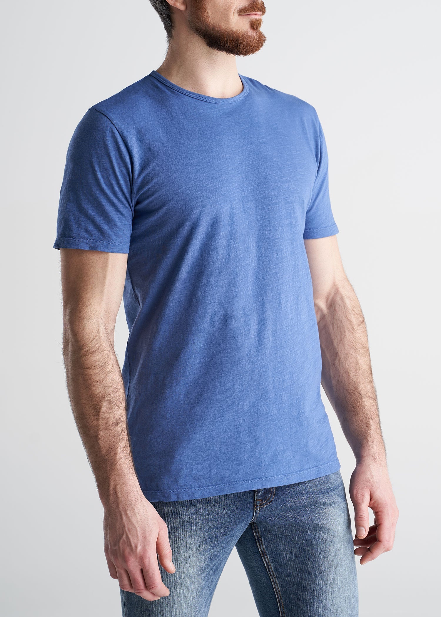 American_Tall_Mens_Slub_Tee_AirforceBlue-front