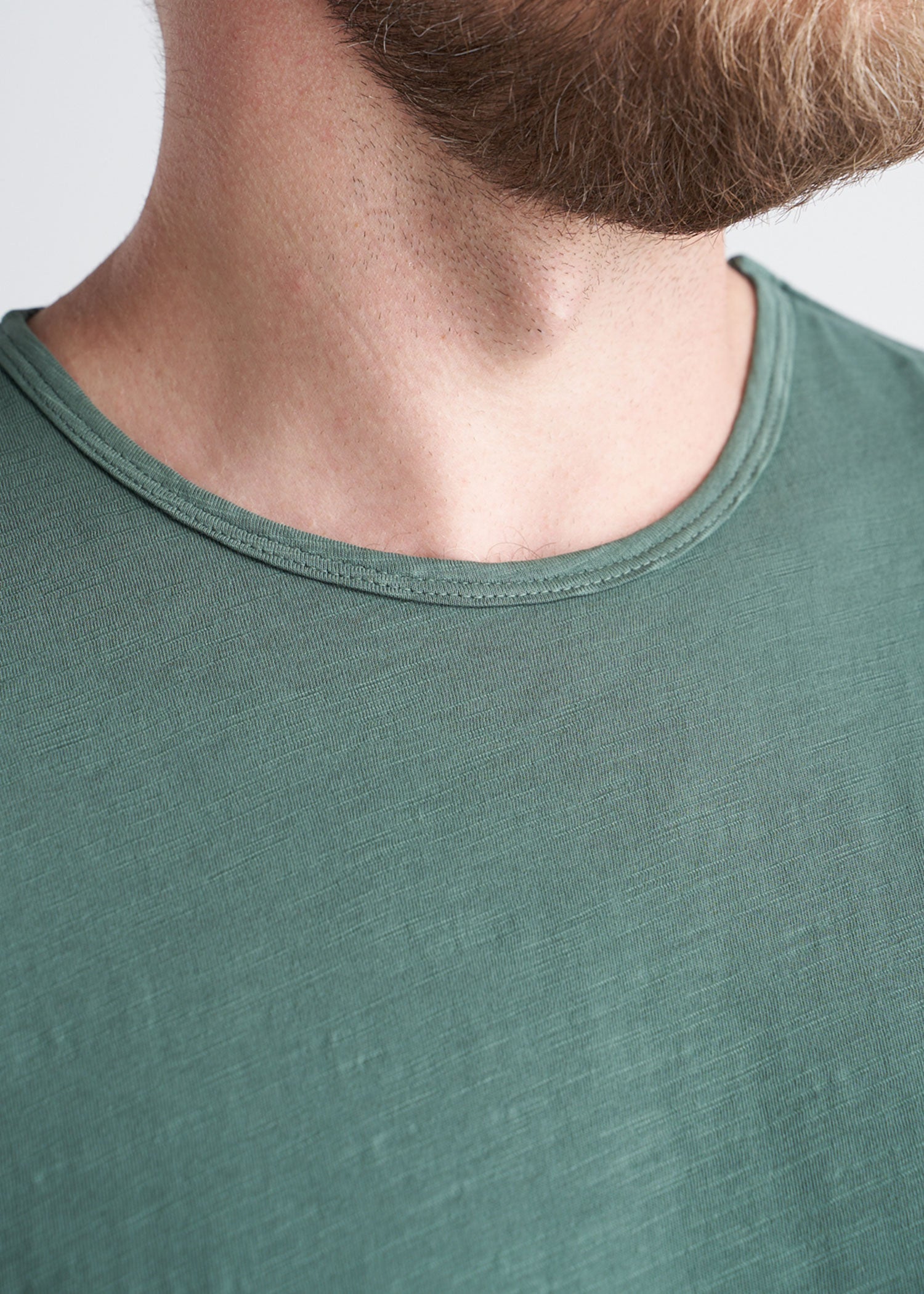 American_Tall_Mens_Slub_Tee_ForestGreen-detail
