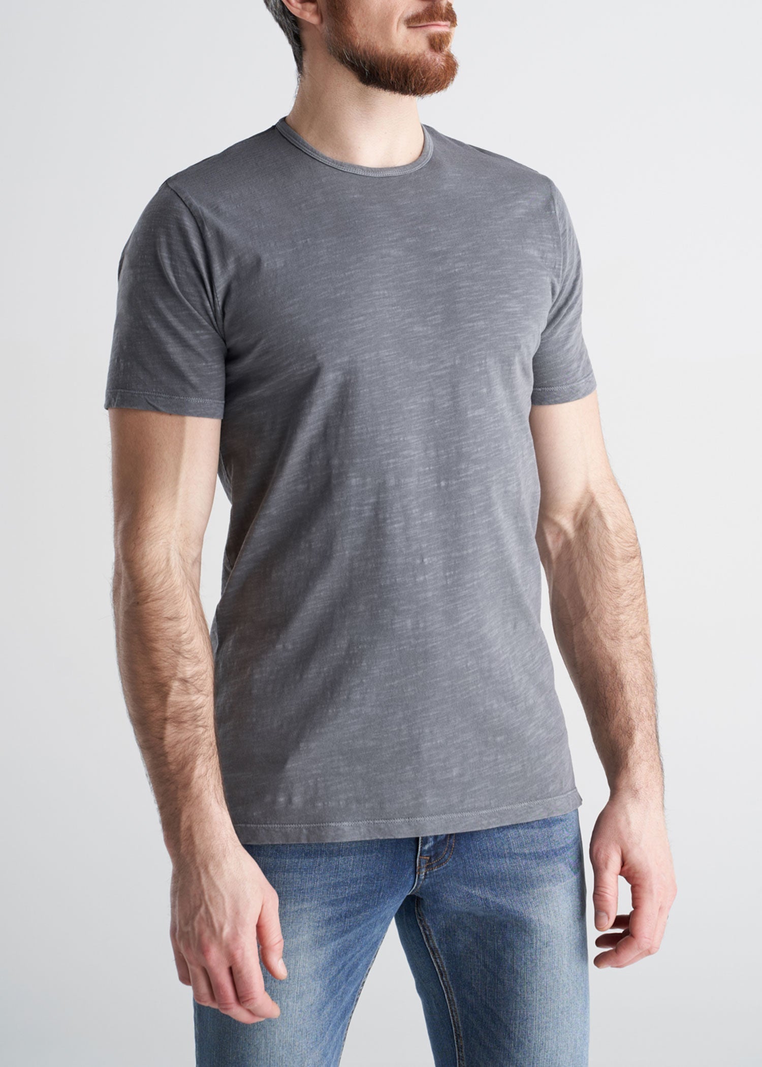 American_Tall_Mens_Slub_Tee_Slate-front