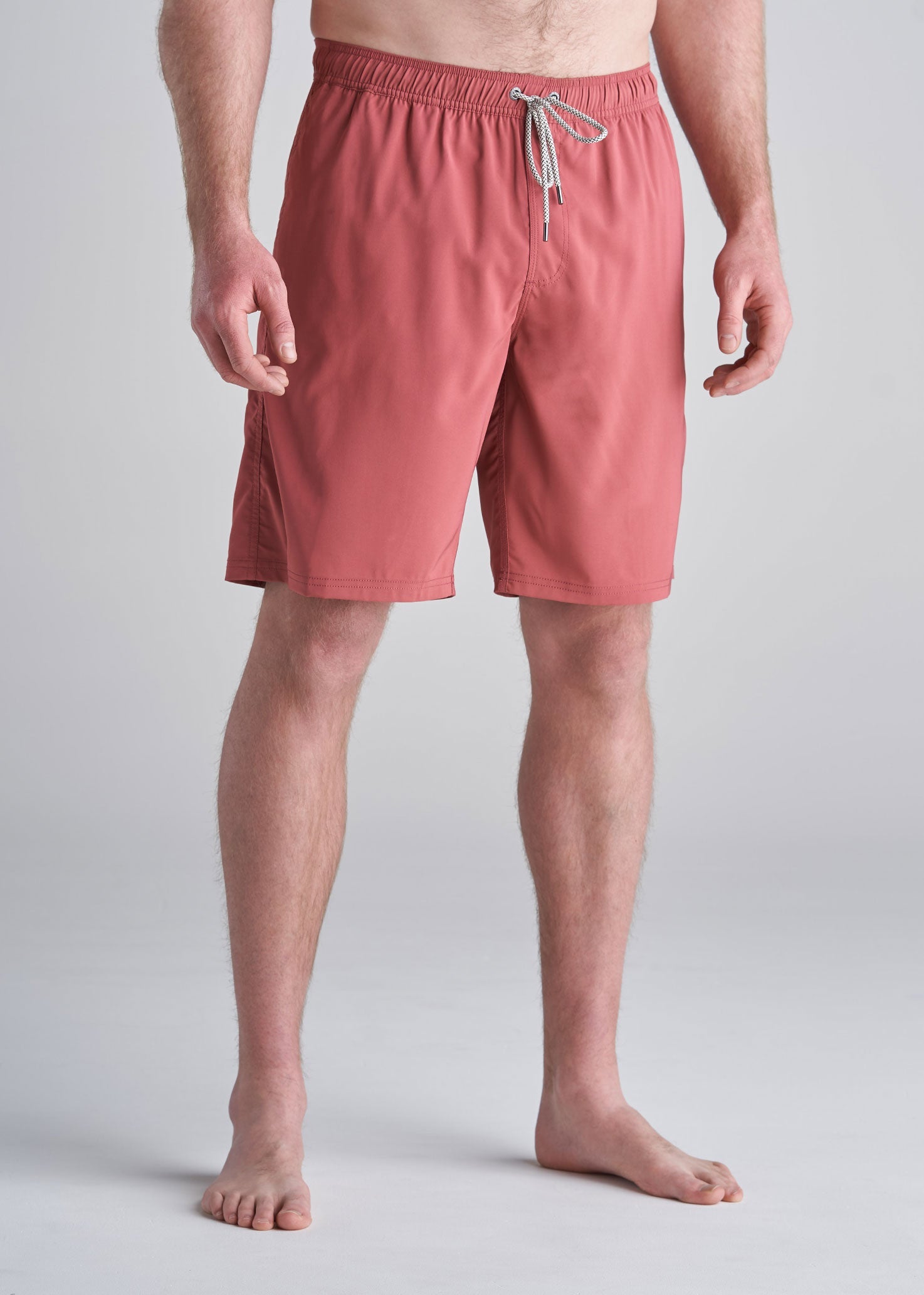 American_Tall_Mens_Solid_Swim_Trunk_Nantuket_red-front