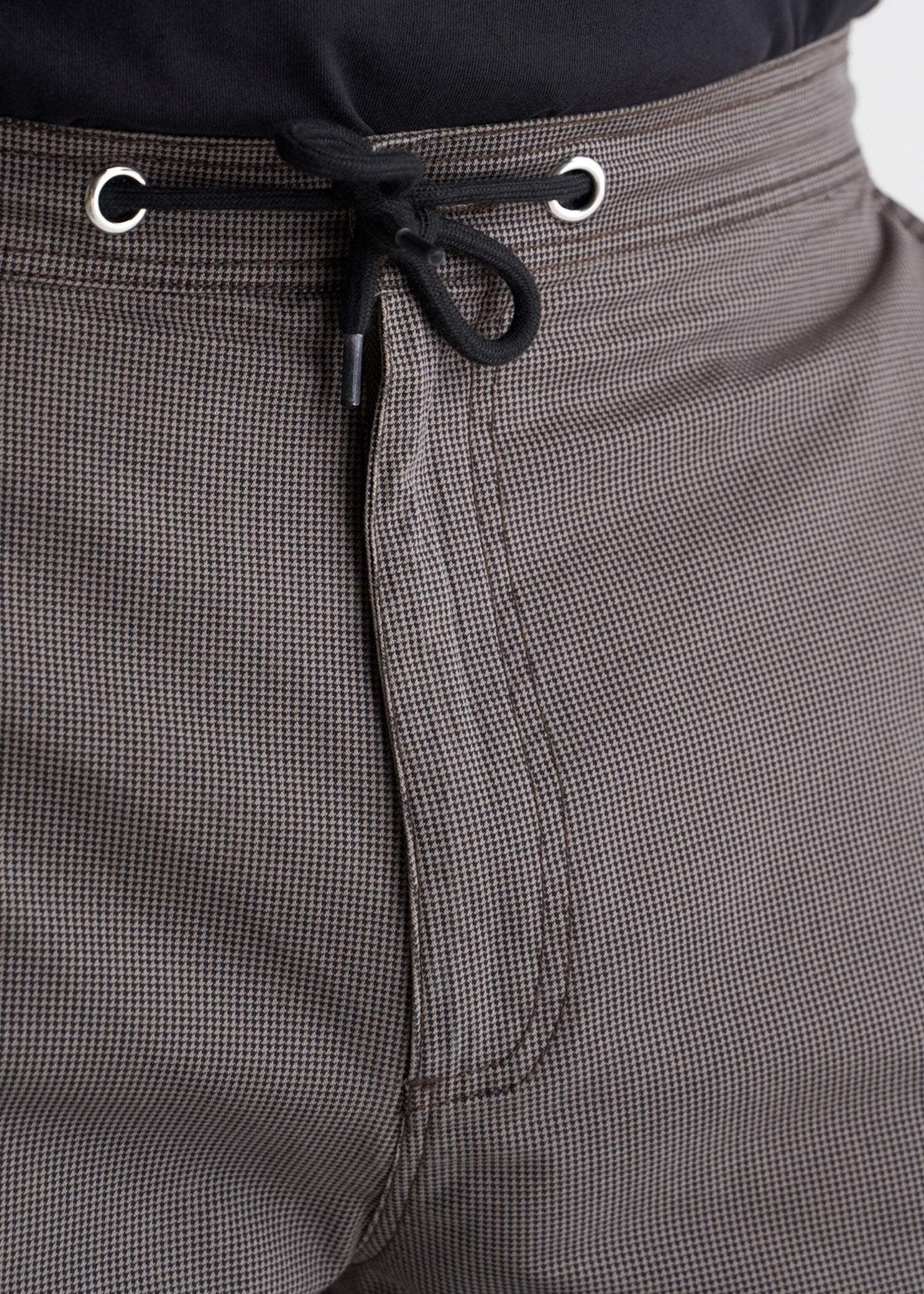 American_Tall_Mens_Tattersall_Shorts_Frontdetail