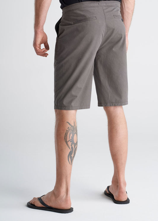 American_Tall_Mens_Tattersall_Shorts_back