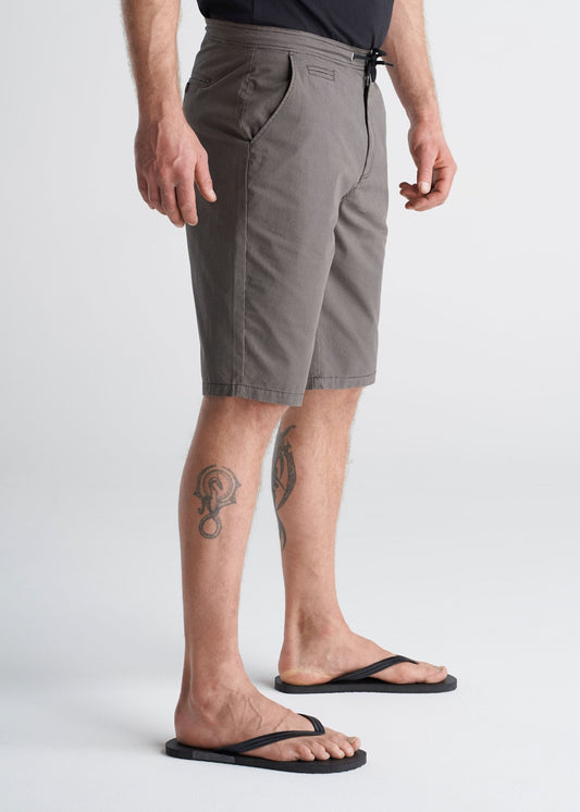 American_Tall_Mens_Tattersall_Shorts_side