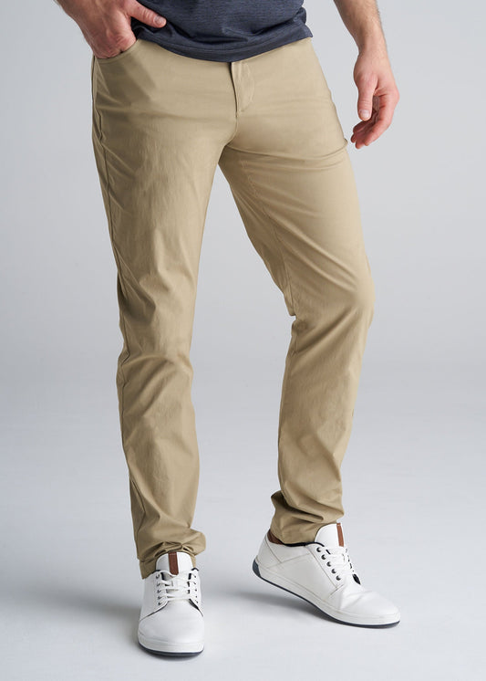 American_Tall_Mens_Travelers_Pants_TanSolid-front