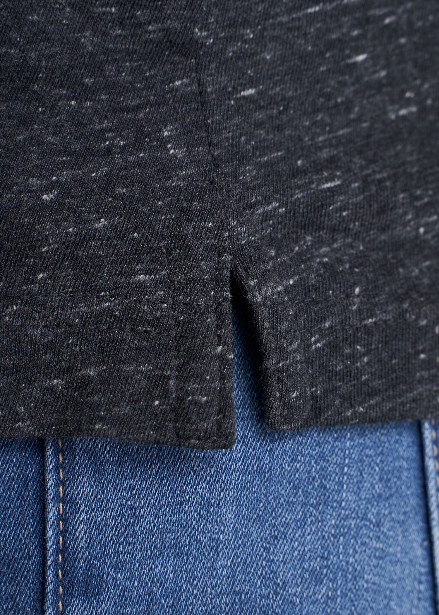 American_Tall_Mens_Tri_Blend_Short_Sleeve_Henley_Charcoal-vent