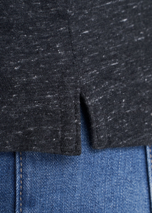 American_Tall_Mens_Tri_Blend_Short_Sleeve_Henley_Charcoal-vent