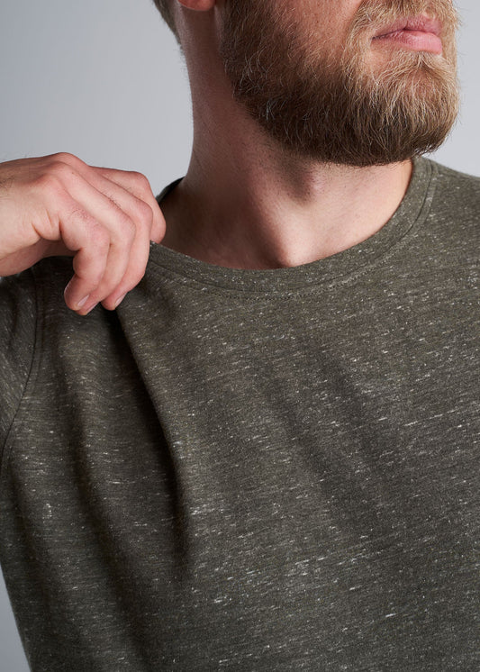American_Tall_Mens_Tri_Blend_Short_Sleeve_Tee_OliveGreen-detail