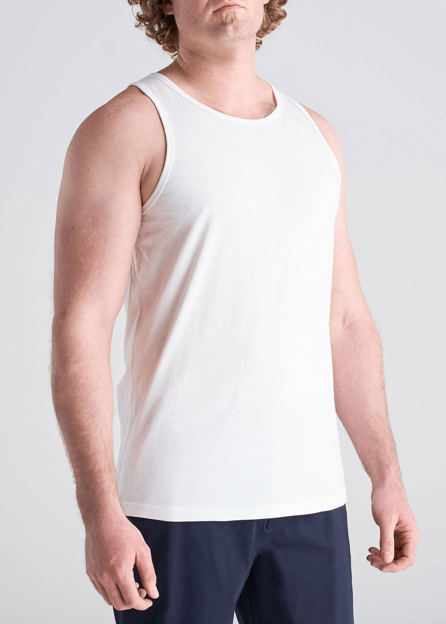 American_Tall_Mens_beach_Tank_ecru-front